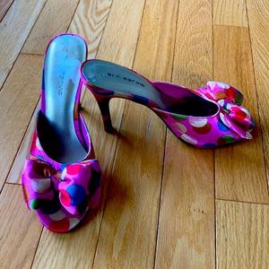 Confetti high heels size 8